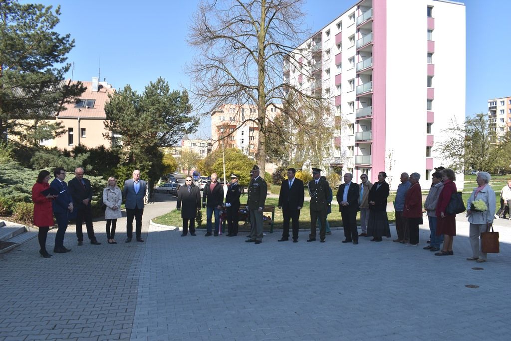 Oběti druhé světové války si připomněla Doubravka (foto: A. Jarošová, 17.4.2019)