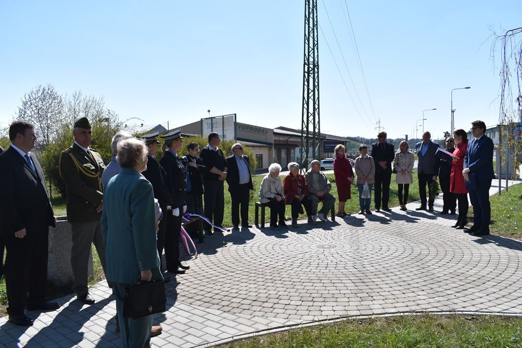 Oběti druhé světové války si připomněla Doubravka (foto: A. Jarošová, 17.4.2019)