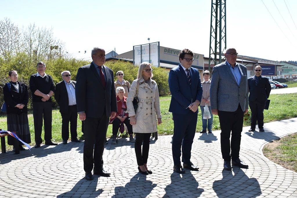 Oběti druhé světové války si připomněla Doubravka (foto: A. Jarošová, 17.4.2019)