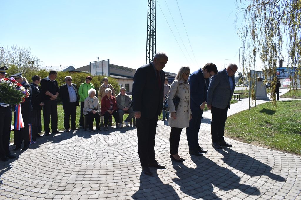 Oběti druhé světové války si připomněla Doubravka (foto: A. Jarošová, 17.4.2019)