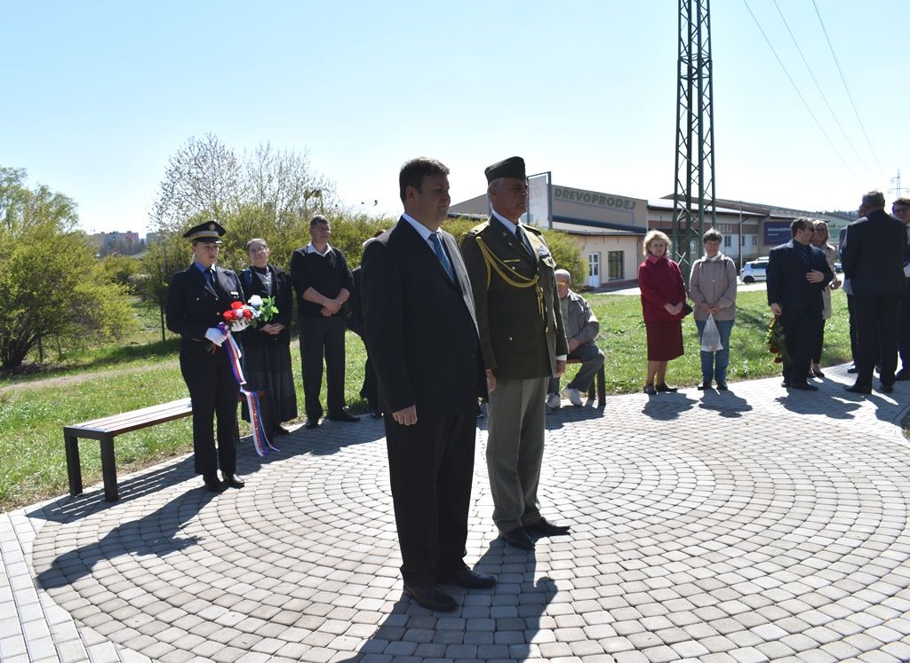 Oběti druhé světové války si připomněla Doubravka (foto: A. Jarošová, 17.4.2019)