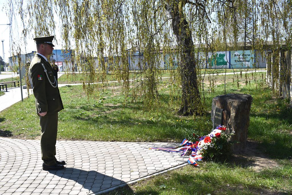 Oběti druhé světové války si připomněla Doubravka (foto: A. Jarošová, 17.4.2019)