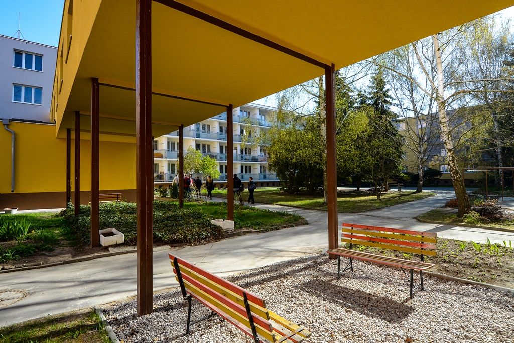 Plzeň zajistila další úpravy domu pro seniory U Jam 23 (foto: M. Pecuch, 17.4.2019)