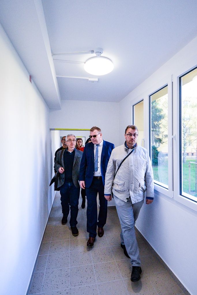 Plzeň zajistila další úpravy domu pro seniory U Jam 23 (foto: M. Pecuch, 17.4.2019)