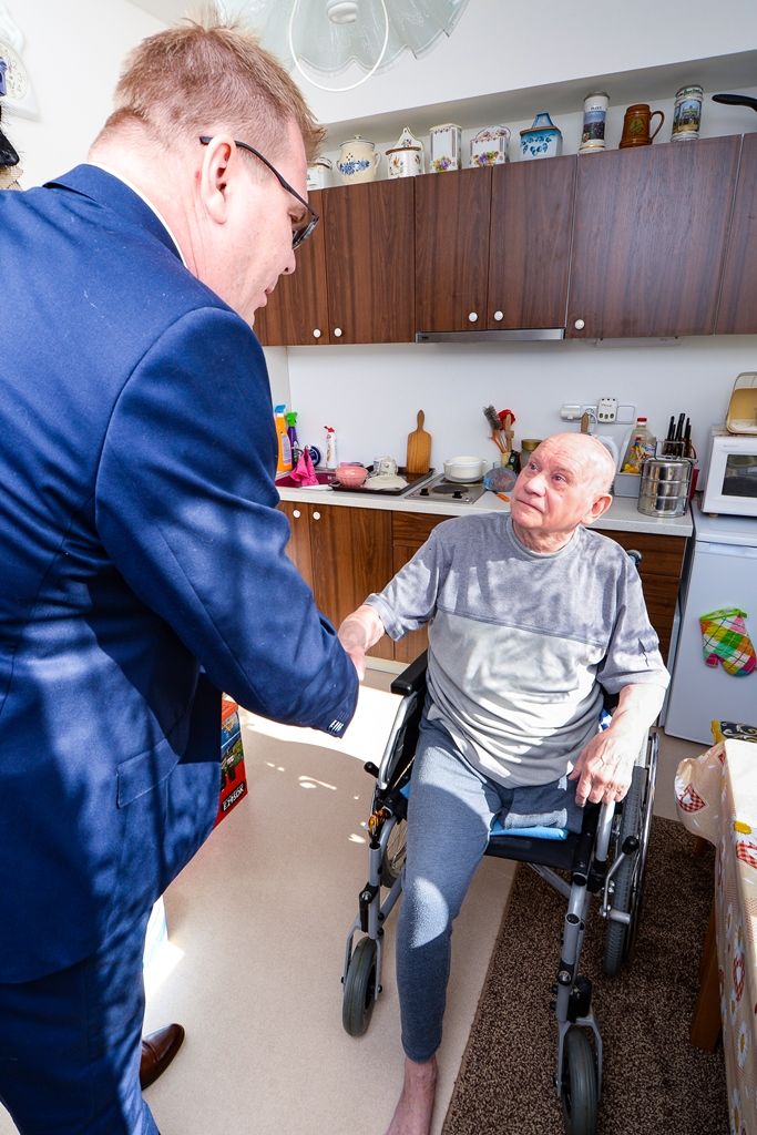 Plzeň zajistila další úpravy domu pro seniory U Jam 23 (foto: M. Pecuch, 17.4.2019)