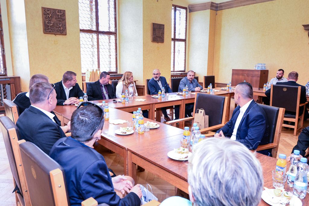 Odboráři z polské věznice navštívili plzeňskou radnici