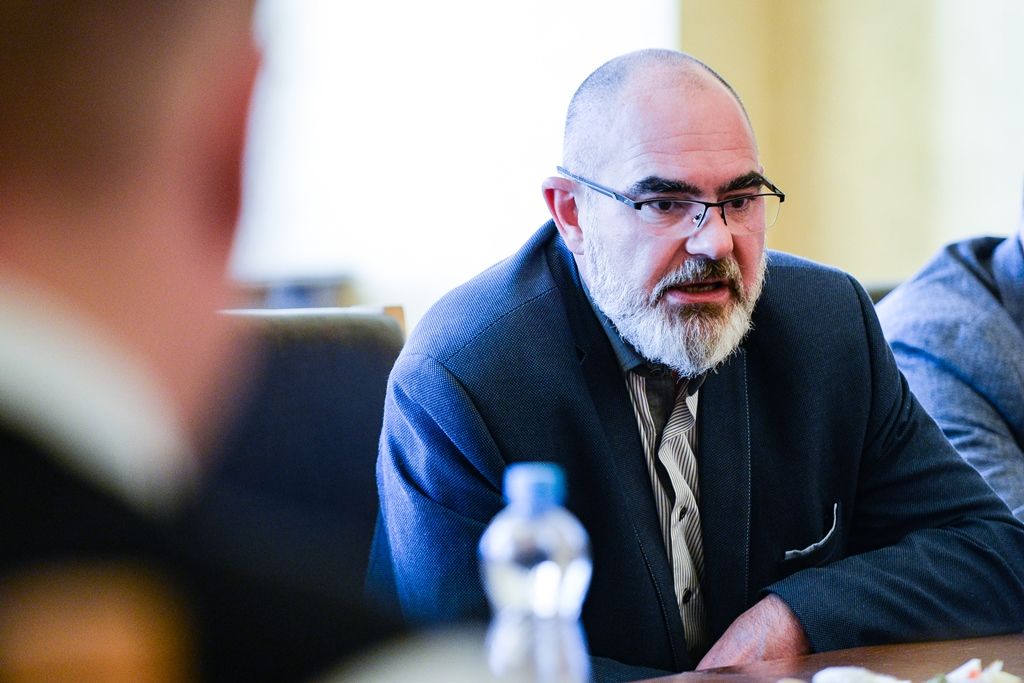 Odboráři z polské věznice navštívili plzeňskou radnici (foto: M. Pecuch, 24.4.2019)