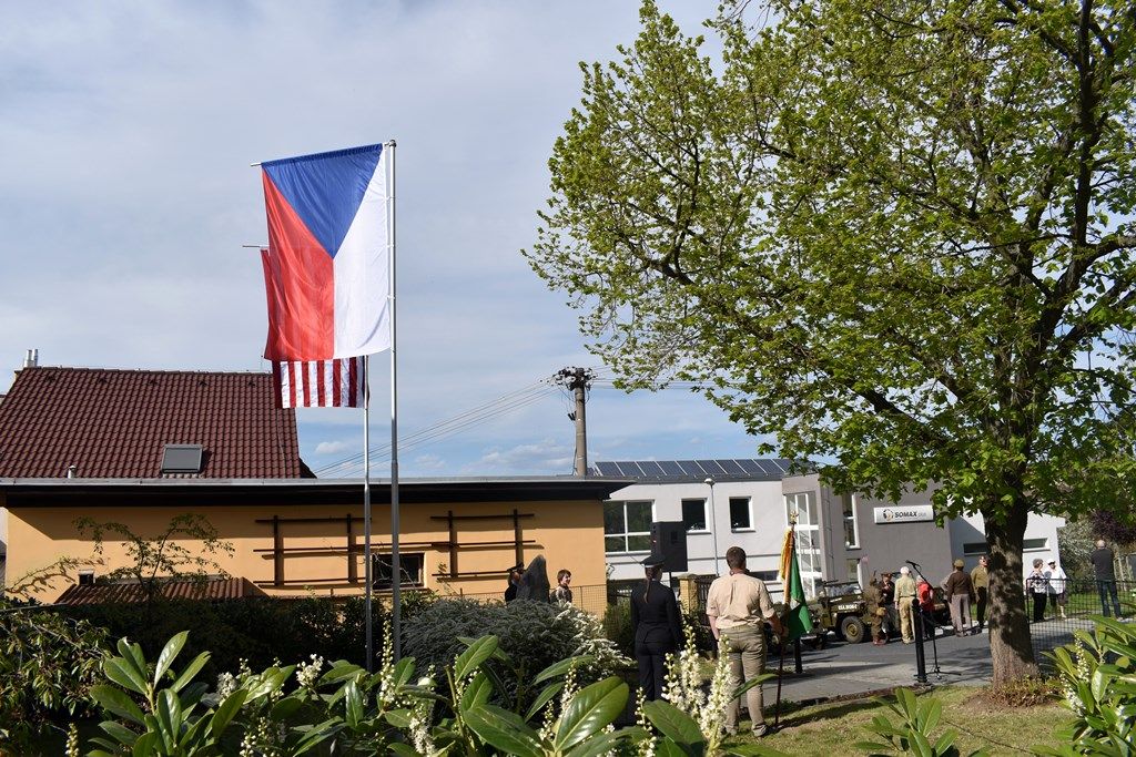 Pietní akt v Liticích (foto: A. Jarošová, 25.4.2019)