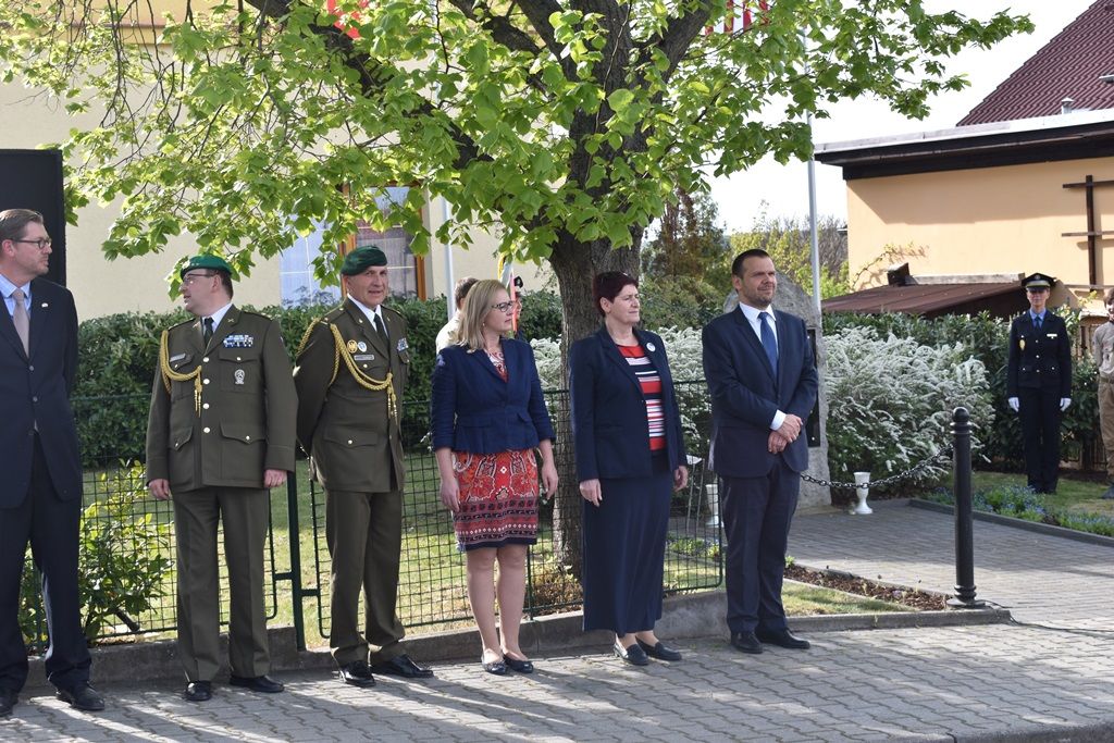 Pietní akt v Liticích (foto: A. Jarošová, 25.4.2019)