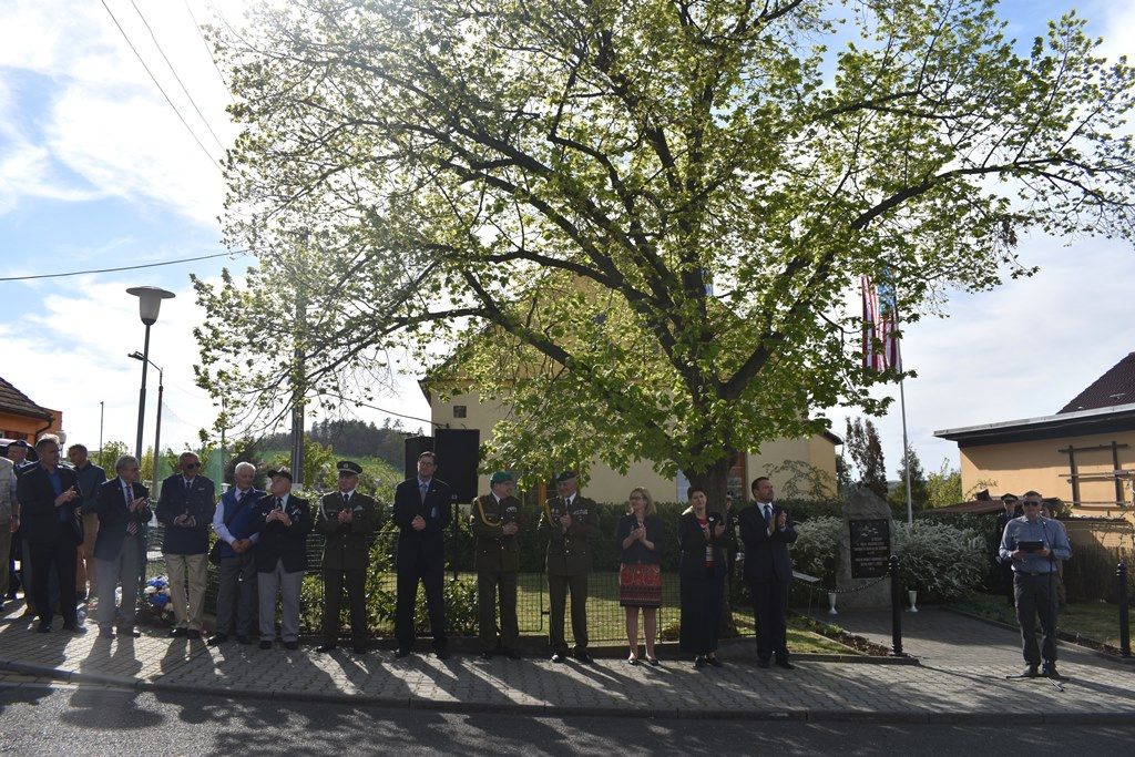 Pietní akt v Liticích (foto: A. Jarošová, 25.4.2019)
