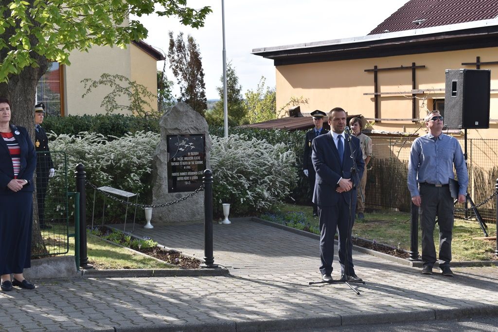 Pietní akt v Liticích (foto: A. Jarošová, 25.4.2019)