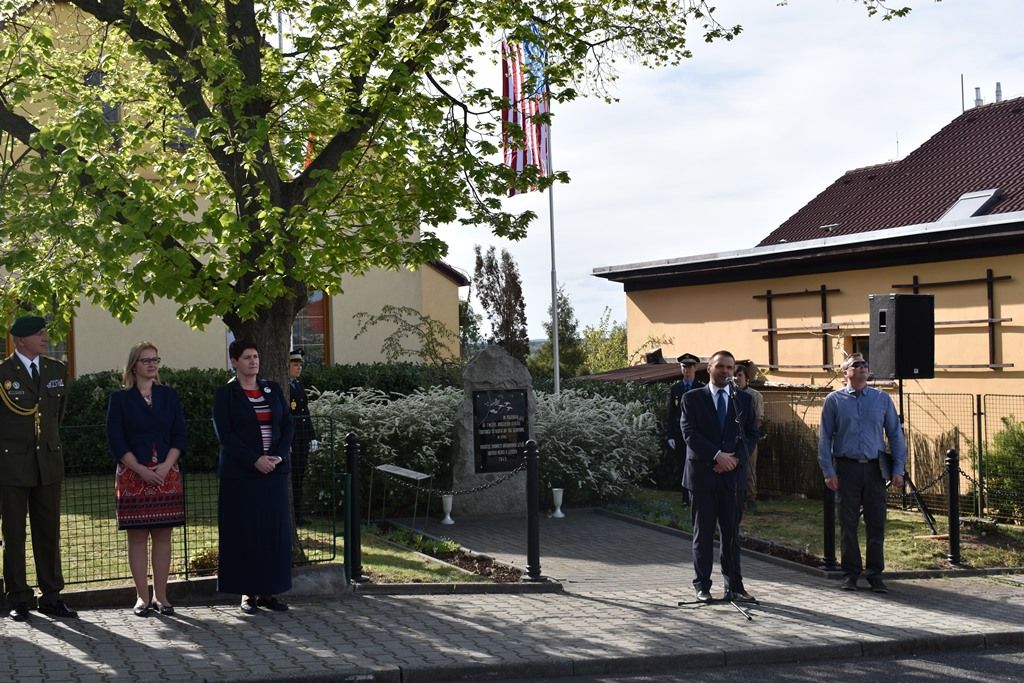 Pietní akt v Liticích (foto: A. Jarošová, 25.4.2019)