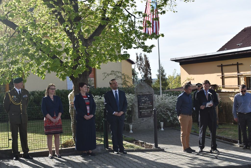 Pietní akt v Liticích (foto: A. Jarošová, 25.4.2019)