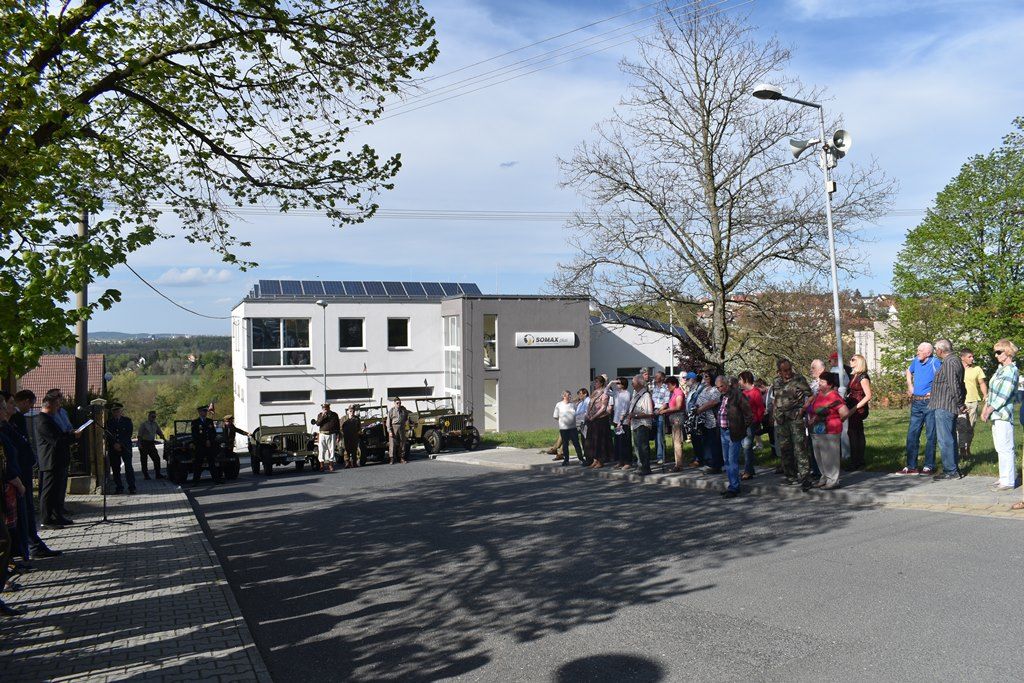 Pietní akt v Liticích (foto: A. Jarošová, 25.4.2019)