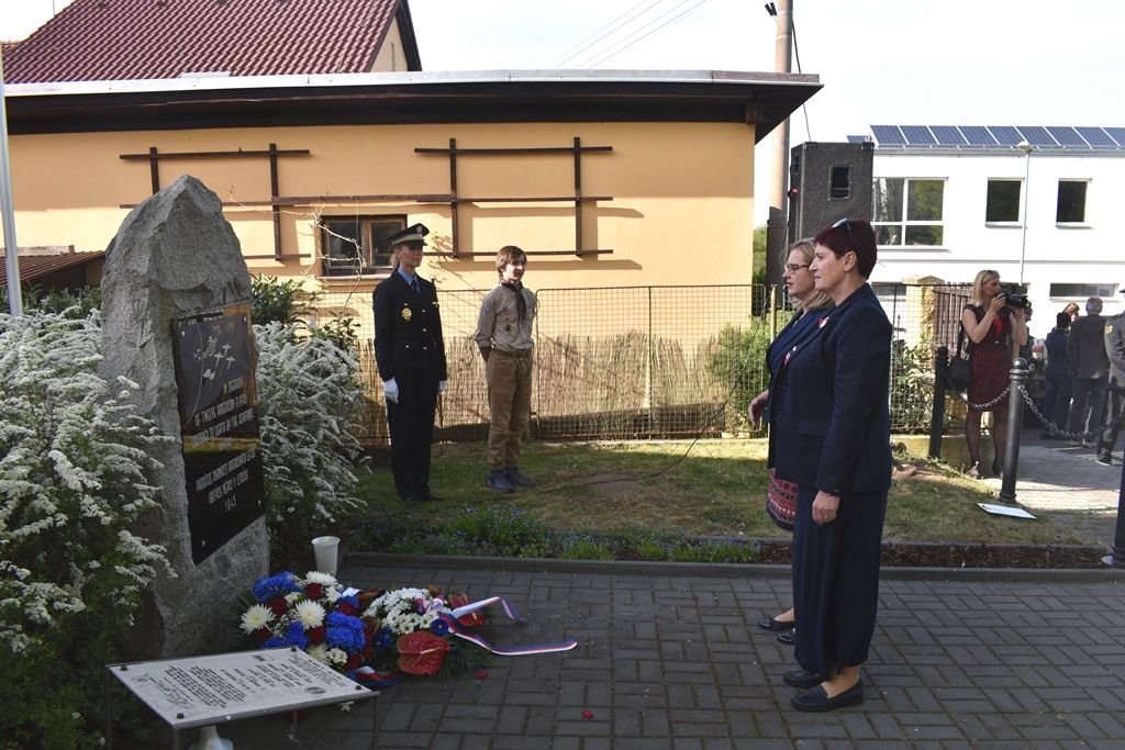 Pietní akt v Liticích (foto: A. Jarošová, 25.4.2019)