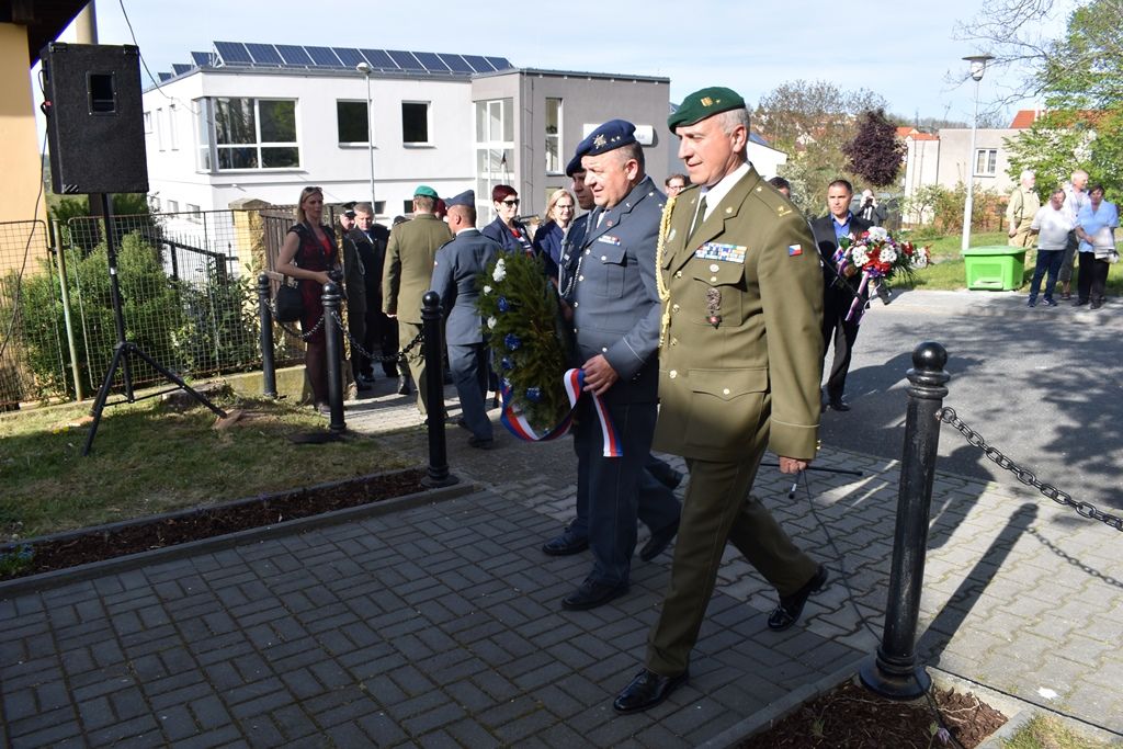 Pietní akt v Liticích (foto: A. Jarošová, 25.4.2019)