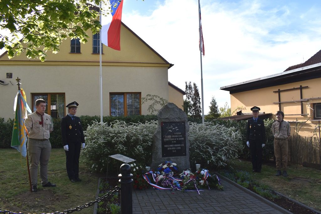 Pietní akt v Liticích (foto: A. Jarošová, 25.4.2019)