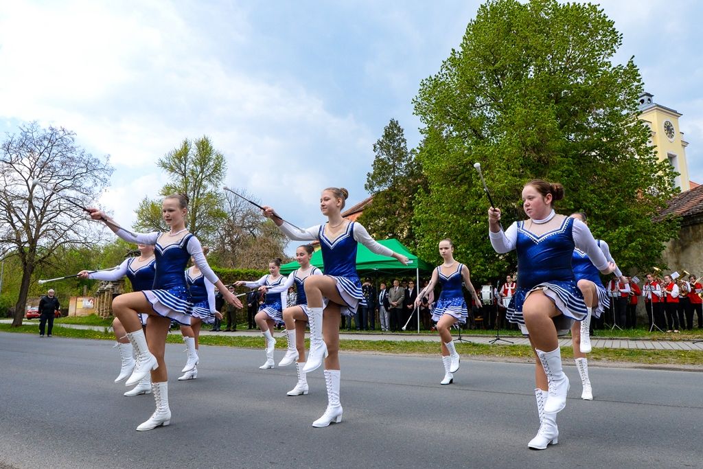 Slavnosti svobody 2019 - Pietní akty v Křimicích (foto: M. Pecuch, 27.4.2019)