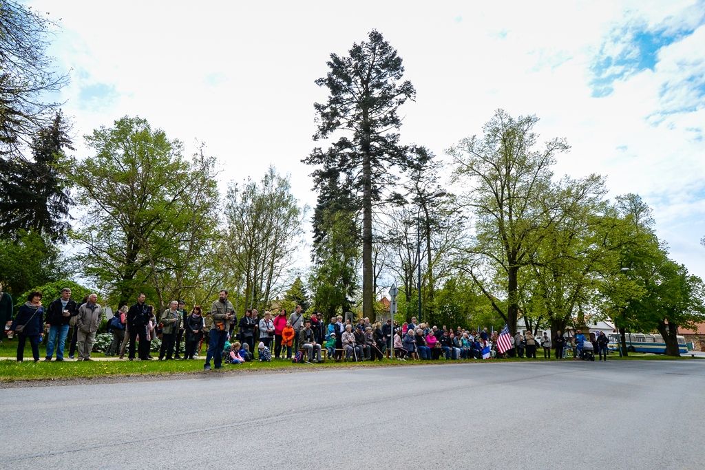 Slavnosti svobody 2019 - Pietní akty v Křimicích (foto: M. Pecuch, 27.4.2019)