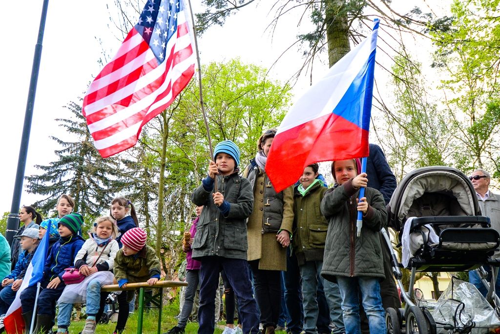 Slavnosti svobody 2019 - Pietní akty v Křimicích (foto: M. Pecuch, 27.4.2019)
