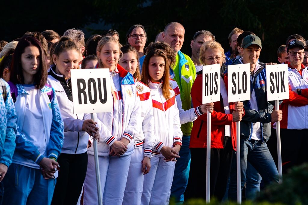Slavnosti svobody 2019 - Zahájení střeleckých závodů (foto: M. Pecuch, 1.5.2019)