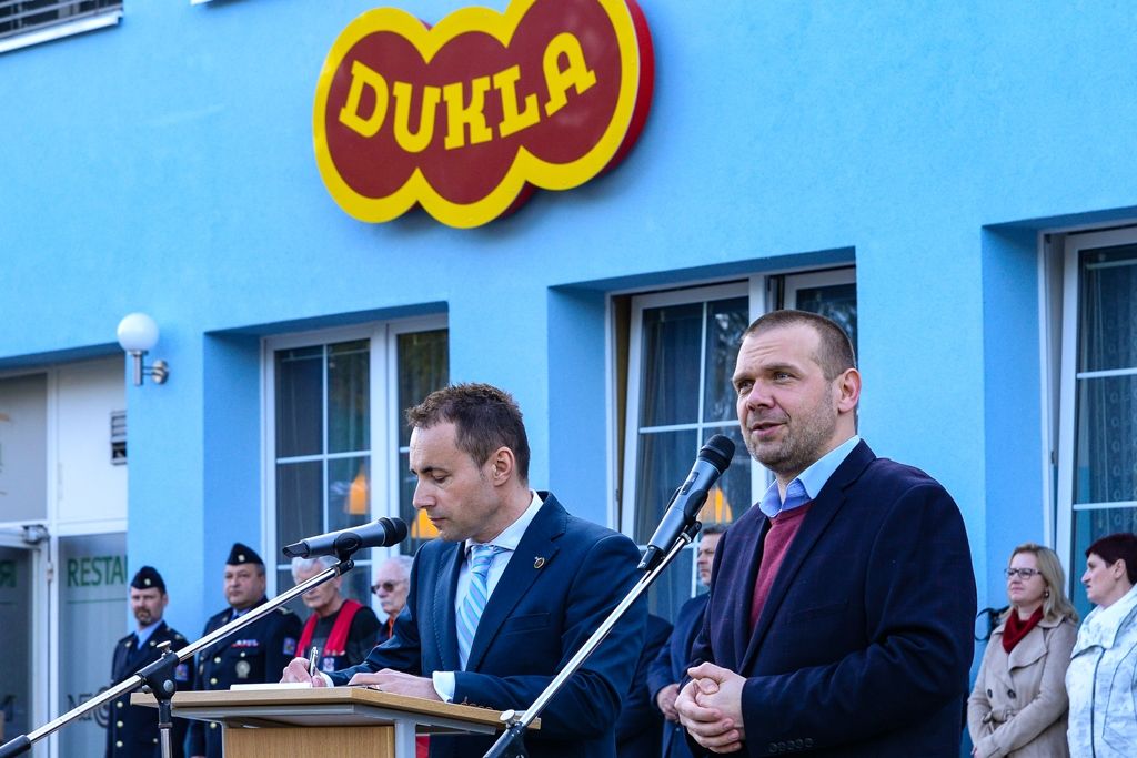 Slavnosti svobody 2019 - Zahájení střeleckých závodů (foto: M. Pecuch, 1.5.2019)