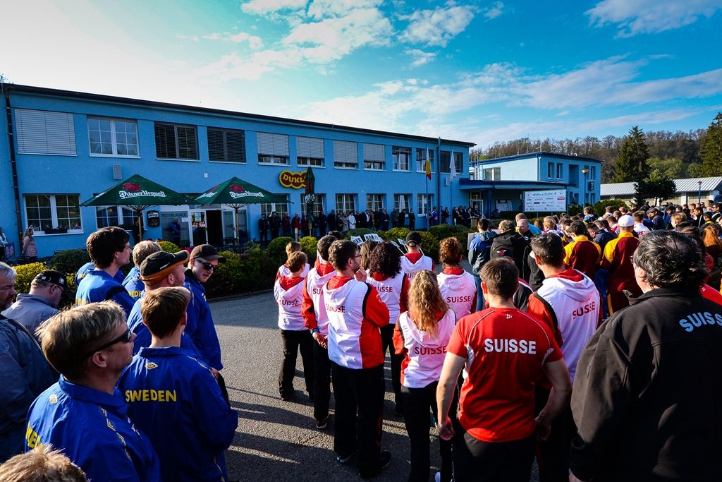 Slavnosti svobody 2019 - Zahájení střeleckých závodů (foto: M. Pecuch, 1.5.2019)