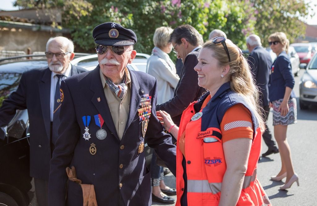 Slavnosti svobody 2019 - Belgičtí veteráni 2. května (foto: V. Štaif)