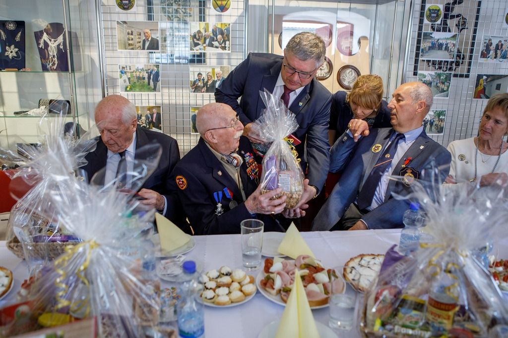 Slavnosti svobody 2019 - Belgičtí veteráni 2. května (foto: V. Štaif)