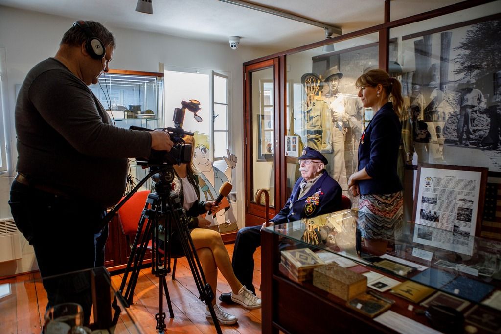 Slavnosti svobody 2019 - Belgičtí veteráni 2. května (foto: V. Štaif)