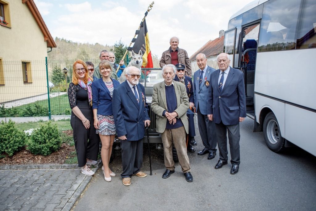 Slavnosti svobody 2019 - Belgičtí veteráni 2. května (foto: V. Štaif)