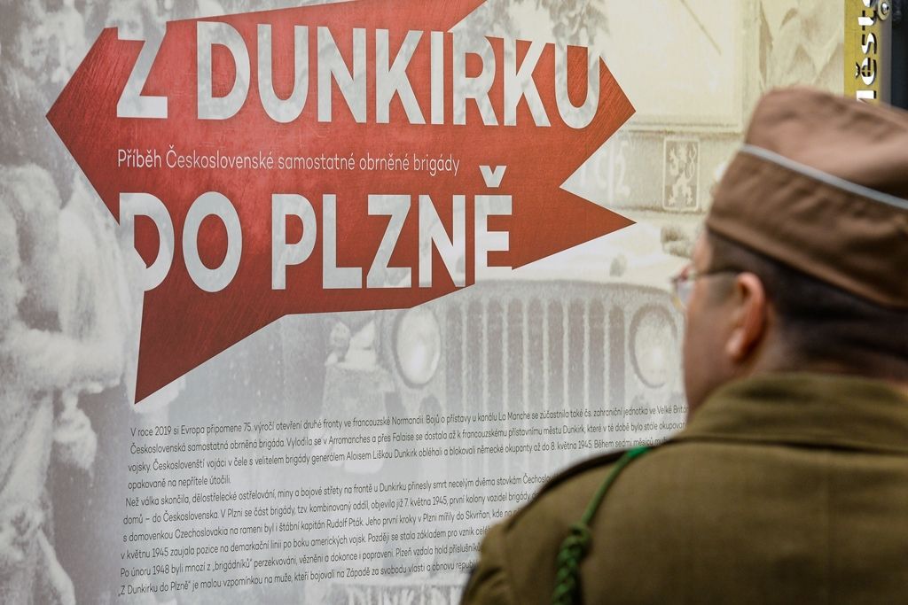 Slavnosti svobody 2019 - Vernisáž výstavy Z Dunkirku do Plzně (foto: M. Pecuch, 2.5.2019)