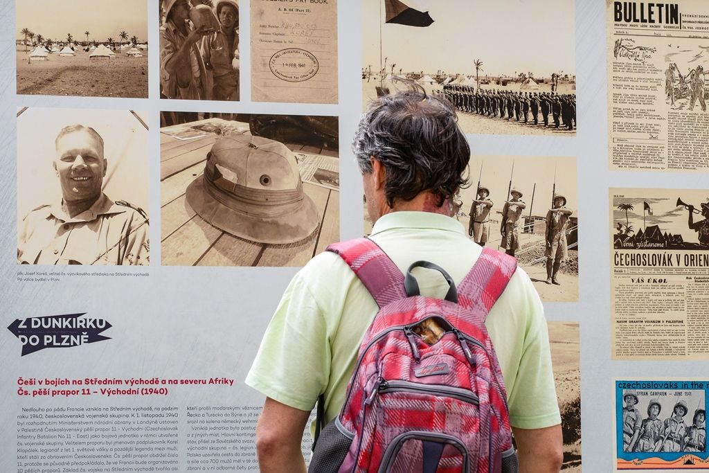 Slavnosti svobody 2019 - Vernisáž výstavy Z Dunkirku do Plzně (foto: M. Pecuch, 2.5.2019)