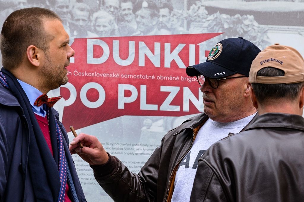 Slavnosti svobody 2019 - Vernisáž výstavy Z Dunkirku do Plzně (foto: M. Pecuch, 2.5.2019)