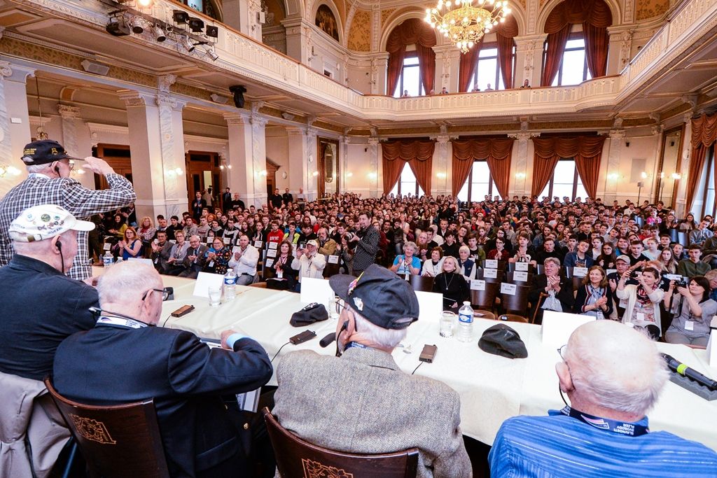 Slavnosti svobody 2019 - Beseda veteránů se studenty