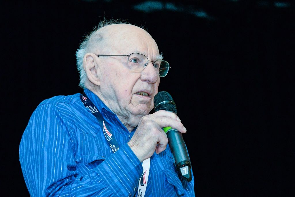 Slavnosti svobody 2019 - Beseda veteránů se studenty (foto: M. Pecuch, 3.5.2019)