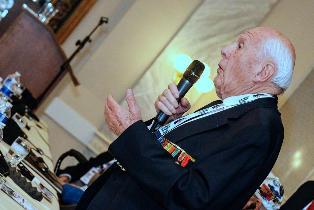 Slavnosti svobody 2019 - Beseda veteránů se studenty (foto: M. Pecuch, 3.5.2019)