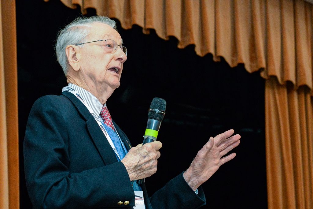 Slavnosti svobody 2019 - Beseda veteránů se studenty (foto: M. Pecuch, 3.5.2019)