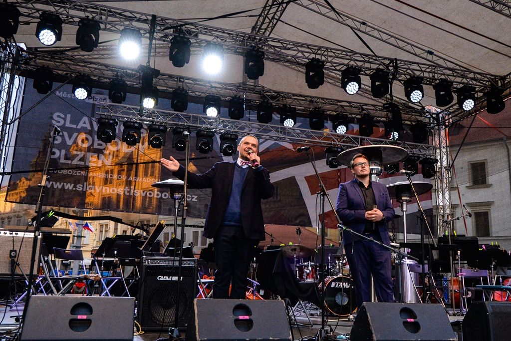 Slavnosti svobody 2019 - Závěr prvního dne (foto: M. Pecuch, 3.5.2019)