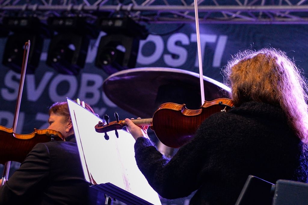 Slavnosti svobody 2019 - Závěr prvního dne (foto: M. Pecuch, 3.5.2019)