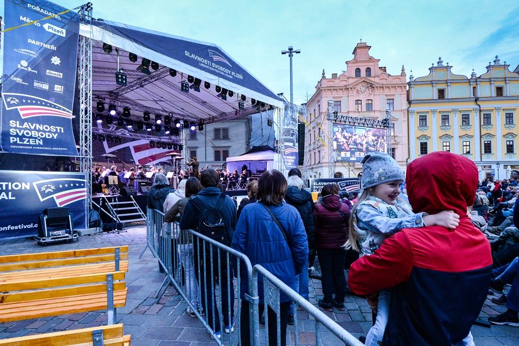 Slavnosti svobody 2019 - Závěr prvního dne (foto: M. Pecuch, 3.5.2019)