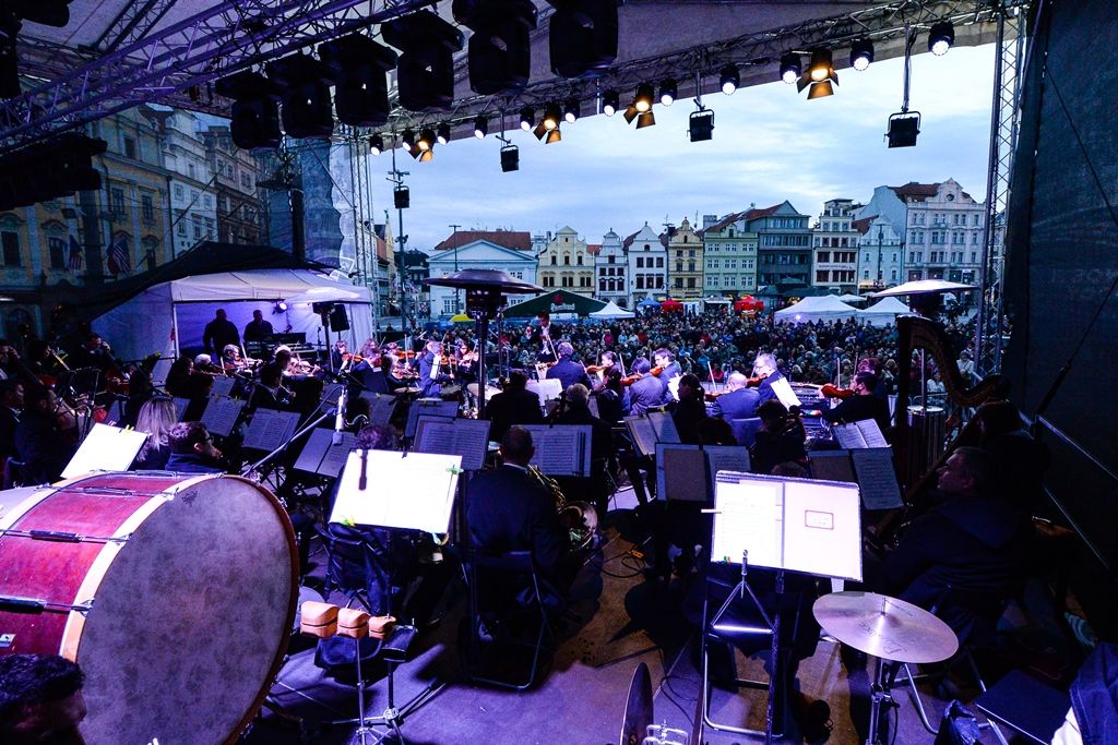 Slavnosti svobody 2019 - Závěr prvního dne (foto: M. Pecuch, 3.5.2019)