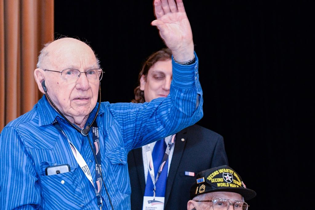 Slavnosti svobody 2019 - Beseda veteránů s veřejností (foto: M. Pecuch, 4.5.2019)