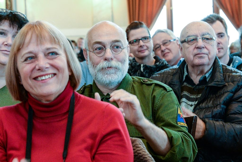 Slavnosti svobody 2019 - Beseda veteránů s veřejností (foto: M. Pecuch, 4.5.2019)