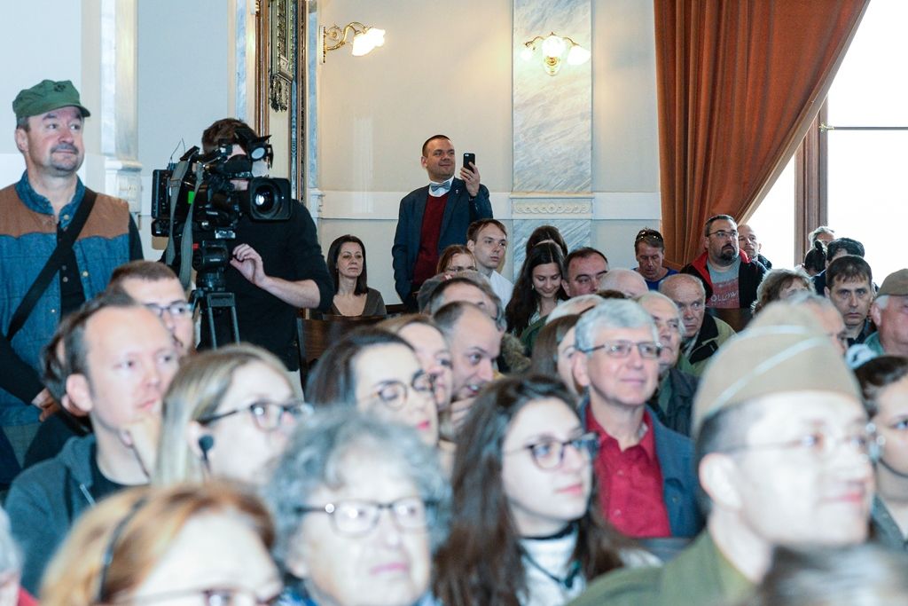 Slavnosti svobody 2019 - Beseda veteránů s veřejností (foto: M. Pecuch, 4.5.2019)