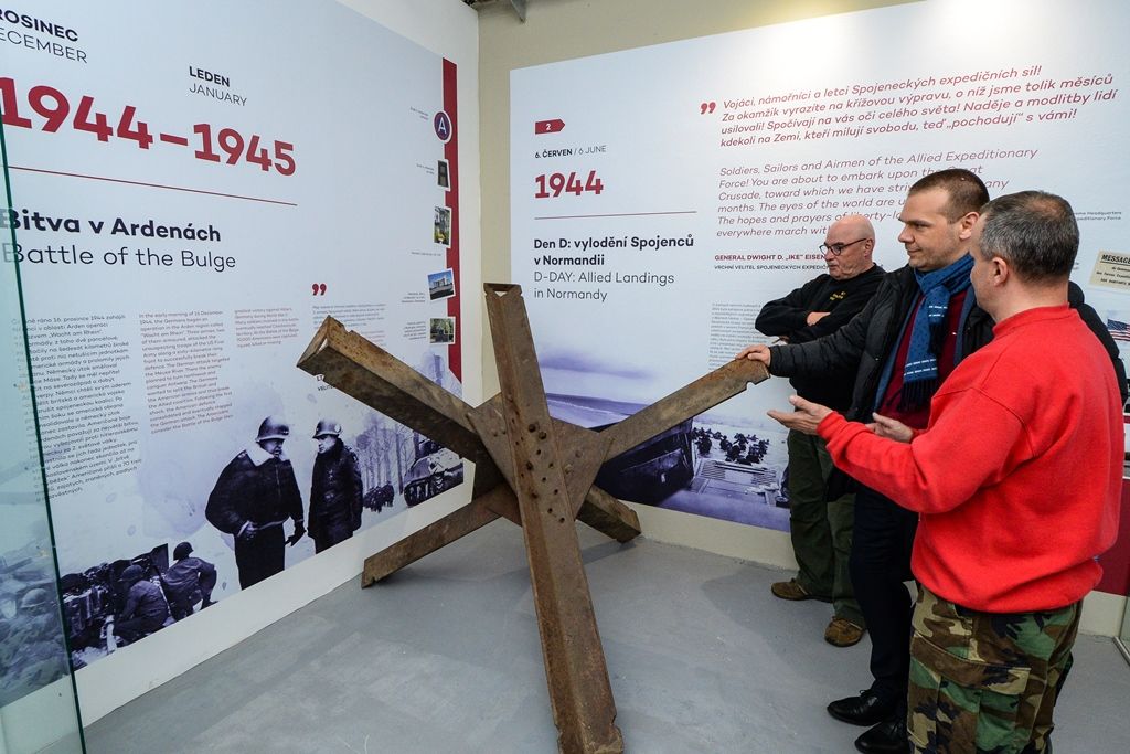 Slavnosti svobody 2019 - Rozpracované expozice Muzea Patton Memorial Pilsen