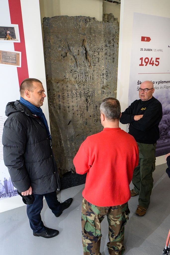 Slavnosti svobody 2019 - Rozpracované expozice Muzea Patton Memorial Pilsen (foto: M. Pecuch, 4.5.2019)
