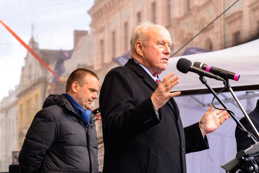 Slavnosti svobody 2019 - Stipendium gen. Pattona pro Adélu Machovou (foto: M. Pecuch, 4.5.2019)