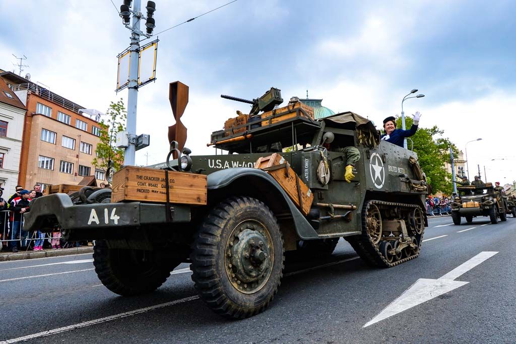 Slavnosti svobody 2019 - Convoy of Liberty (foto: M. Pecuch, 5.5.2019)