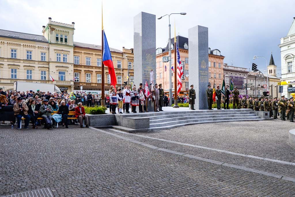 Slavnosti svobody 2019 - Vzpomínka u Díky, Ameriko! (foto: M. Pecuch, 6.5.2019)